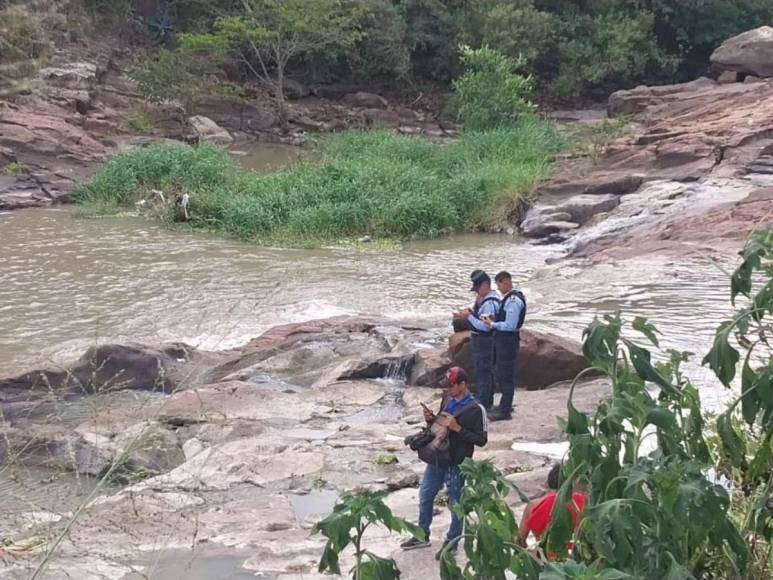 Paseo fatal y ardua búsqueda: joven murió ahogado en río Guacerique