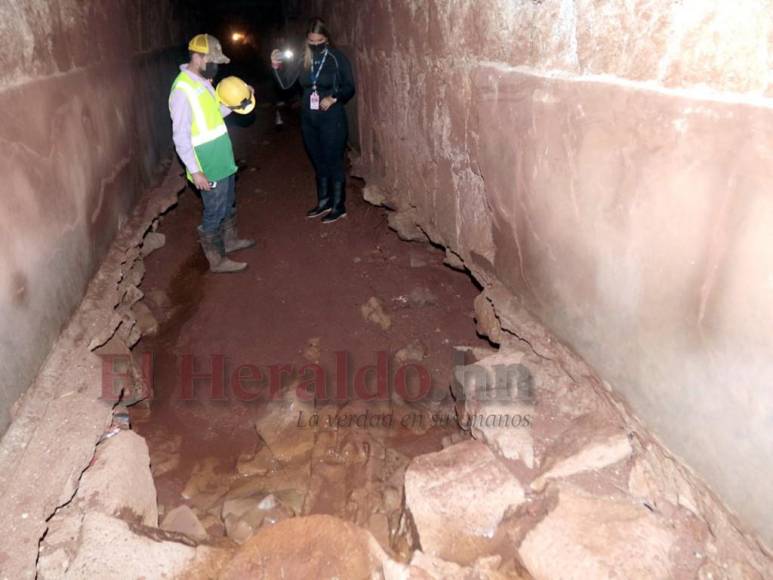 Así es la caja puente que tiene bajo amenaza de más socavones a Prados Universitarios (Fotos)