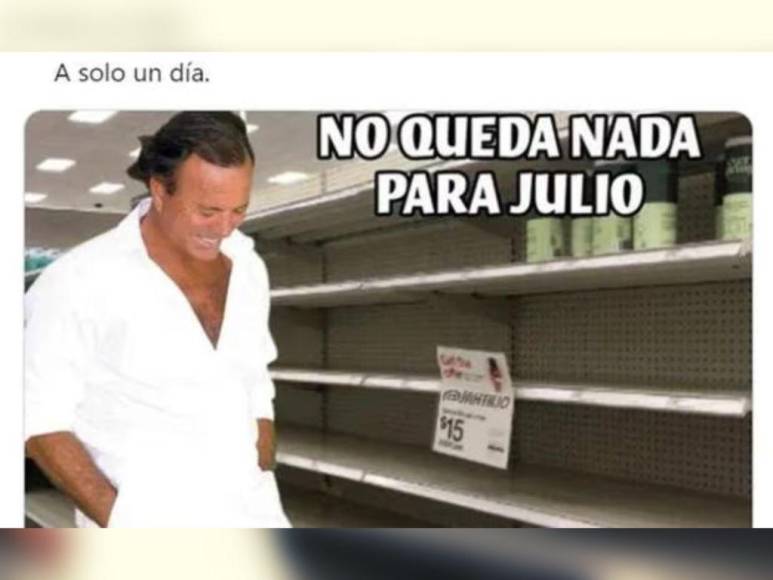 Los memes más graciosos de Julio Iglesias por la llegada del séptimo mes de 2023