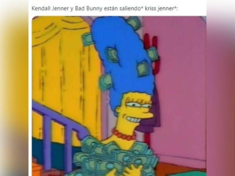 Los memes por el supuesto romance de Bad Bunny y Kendall Jenner