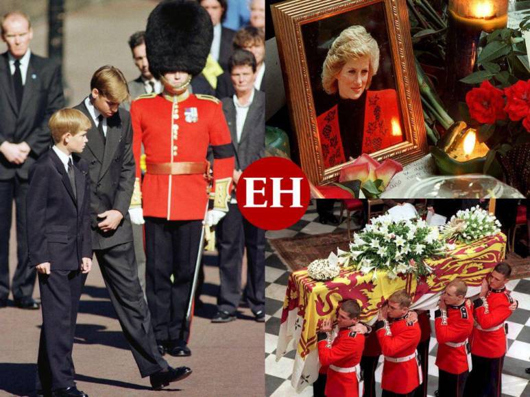 A 25 años de su muerte: así fue el funeral de la princesa Diana