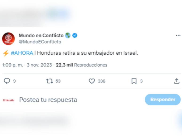 Así informó el mundo el llamado de Cancillería a embajador en Israel