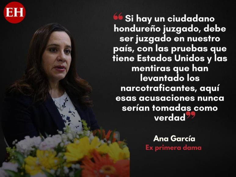 “Si hay un hondureño juzgado, debe ser juzgado en Honduras”: Ana García tras apelación