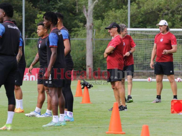 Con los cuartos en la mira: Así fue el último entrenamiento de Olimpia antes de medirse a Municipal