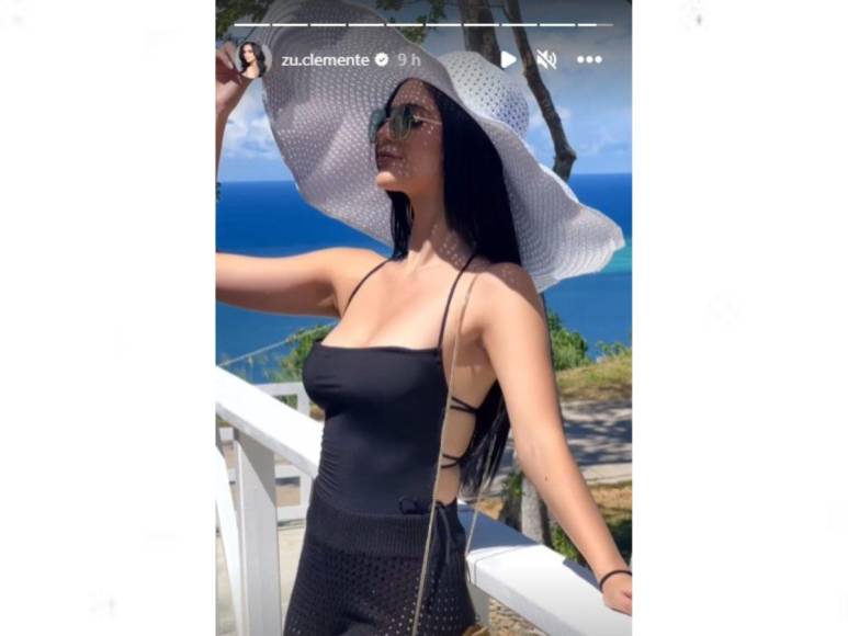 Escultural figura de Zuheylin Clemente, Miss Honduras Universo 2023, acapara miradas en Roatán