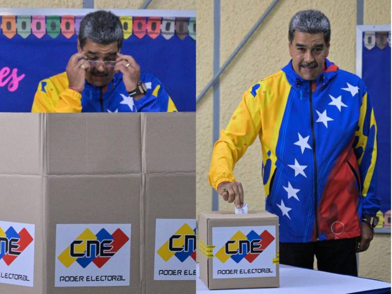 Largas filas, orden y tranquilidad: así se desarrollan las elecciones en Venezuela