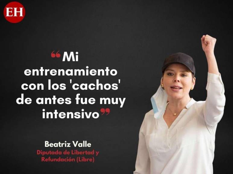 Las polémicas frases de Beatriz Valle en su regreso al Congreso Nacional