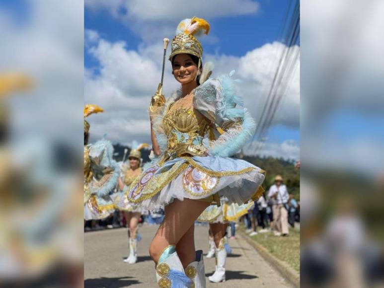 ¡Qué elegancia! Espectaculares palillonas del Instituto Cosme García de Danlí