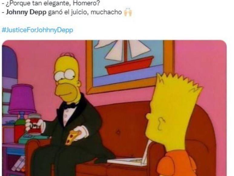 Con divertidos memes internautas reaccionan al triunfo de Johnny Depp