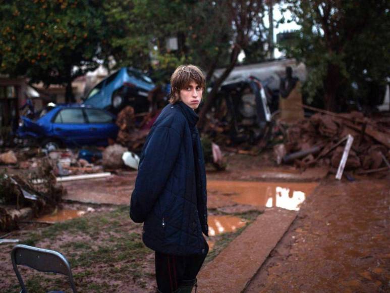 Devastación en fotos: Grecia sufre estragos tras lluvias extremas