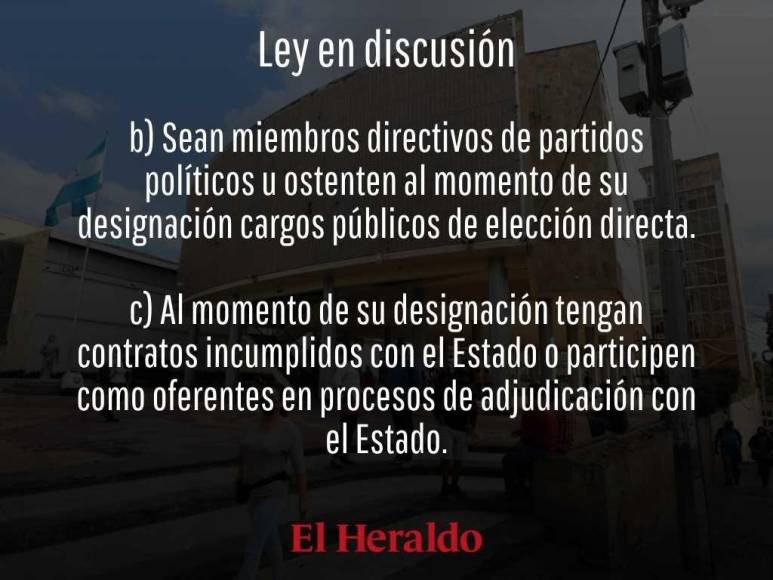 ¿Cuáles son las diferencias entre la actual Ley y la que está en discusión para conformar la Junta Nominadora de la CSJ?