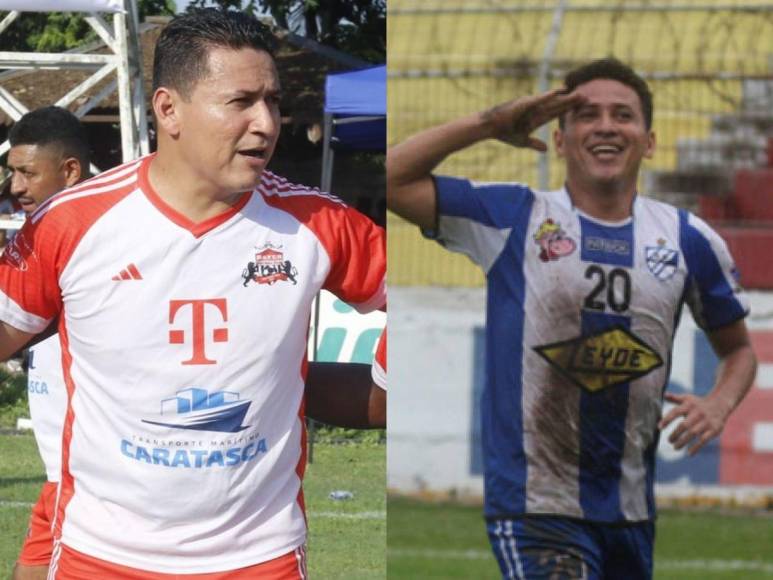 Antes y después de exjugadores que destacaron en el fútbol hondureño