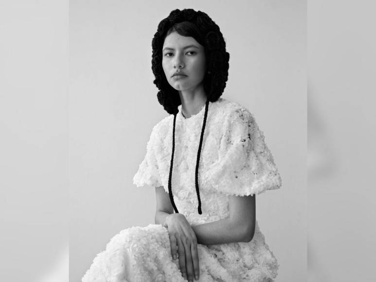 Iveth Ventura, la primera hondureña en desfilar para Alexander McQueen