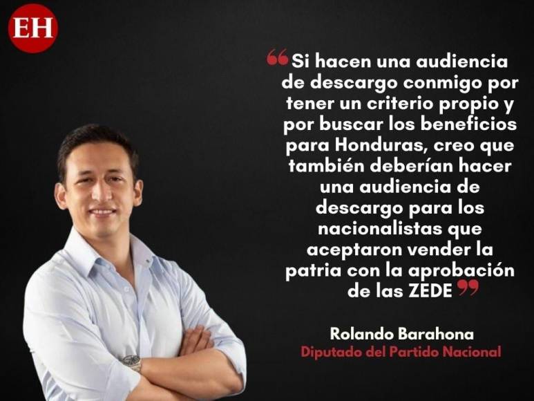 “Yo soy nacionalista, pero antes hondureño”: Frases del diputado Rolando Barahona, antagónico dentro de la bancada del PN