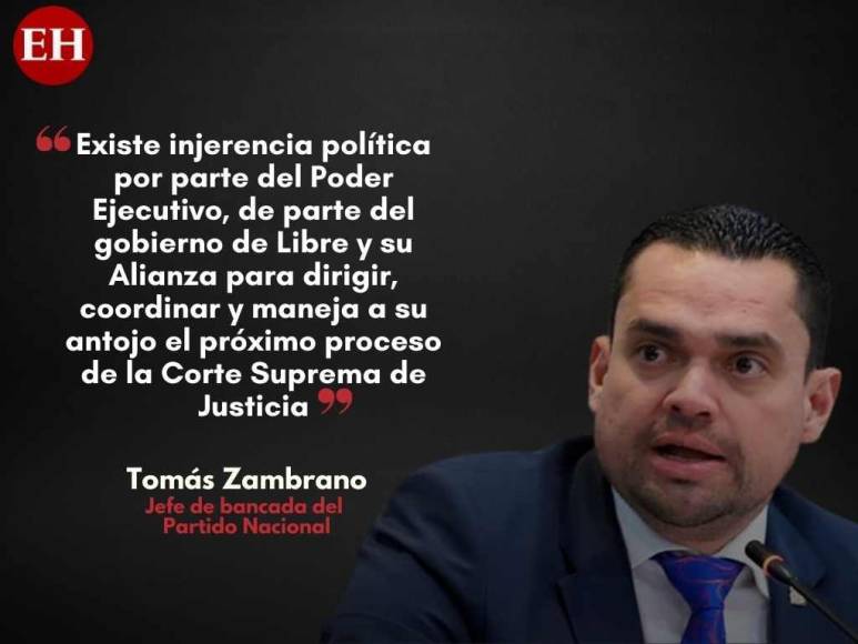 “Libre quiere una Corte que obedezca a sus intereses”: Tomás Zambrano sobre ley para elección de Junta Nominadora