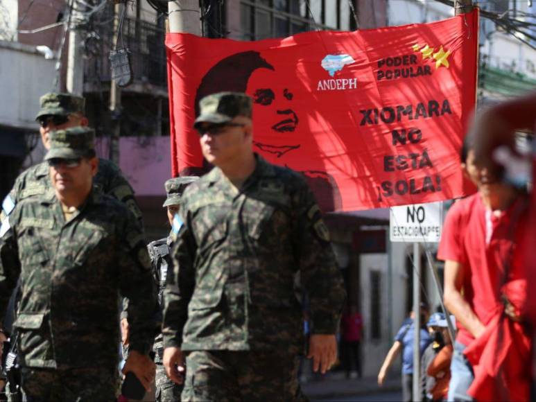 Con manifestantes en los bajos del CN y fuerte resguardo policial: así vivió Honduras el segundo día sin elección del fiscal