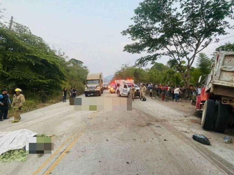 Los rostros de las ocho víctimas del fatal accidente en San Nicolás, Copán