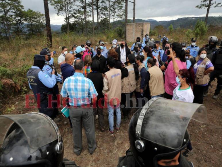 Tras enfrentamiento y diálogo suspenden desalojo en Tierras del Padre