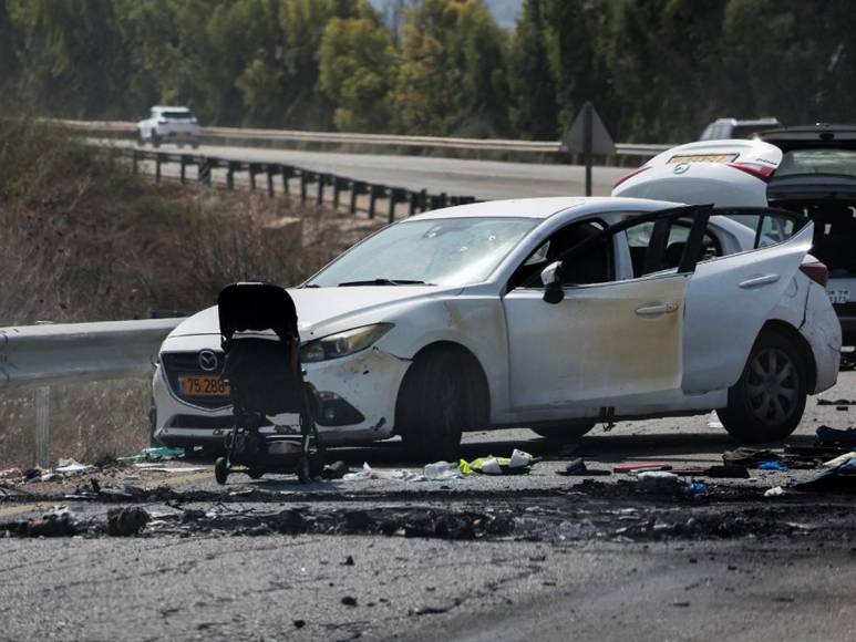 Kfar Aza, donde un tercio de su gente -entre ellos 40 bebés- fue masacrada por Hamás