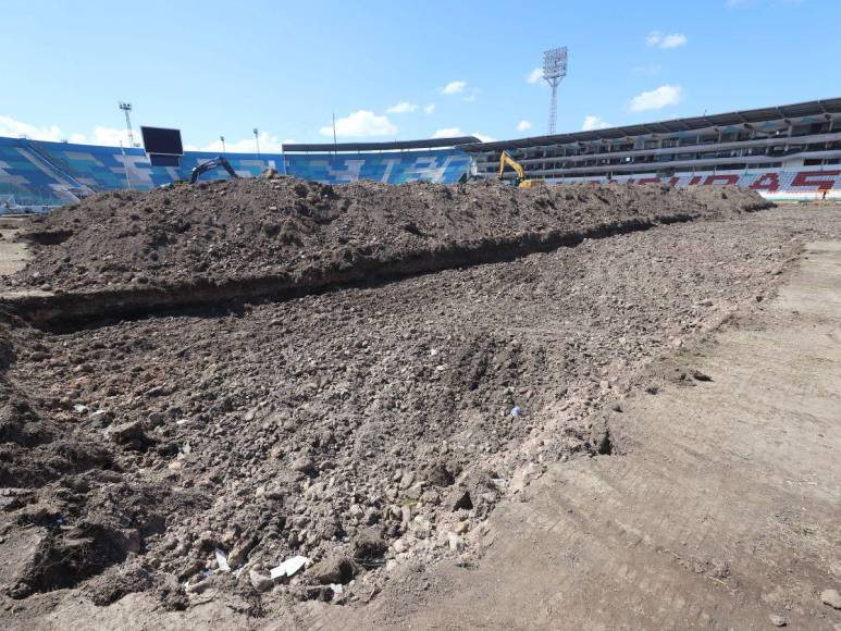 Sistema de drenaje colapsado, pésimo engramillado y varias irregularidades: los hallazgos en el Estadio Nacional