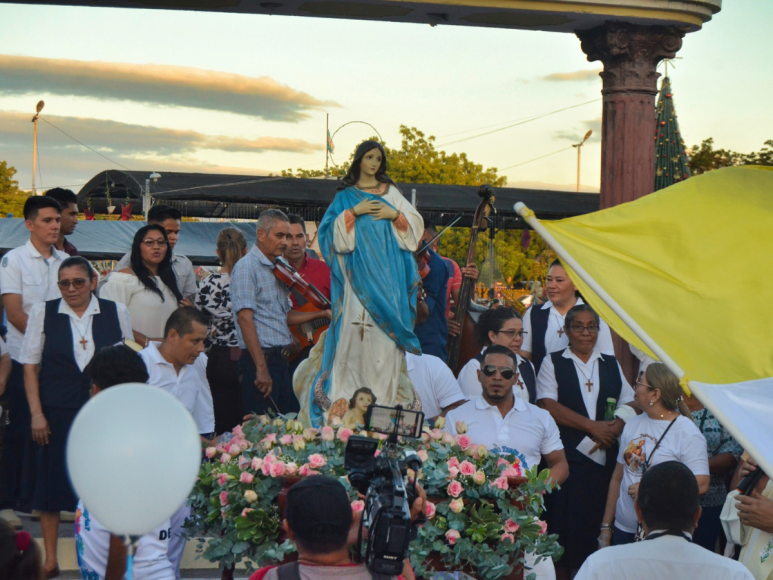 Choluteca, de fiesta en conmemoración a la Virgen Concepción de María