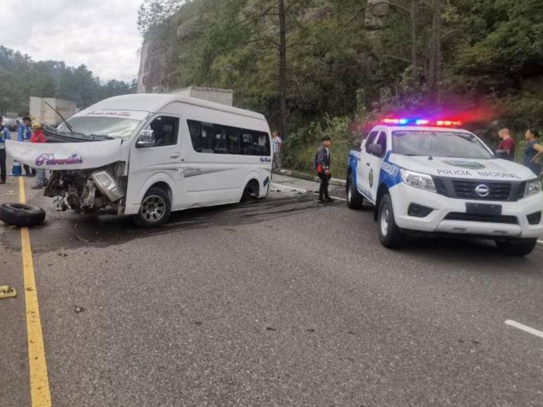 Fotos: Lo que se sabe del accidente que dejó tres muertos y varios heridos en Siguatepeque