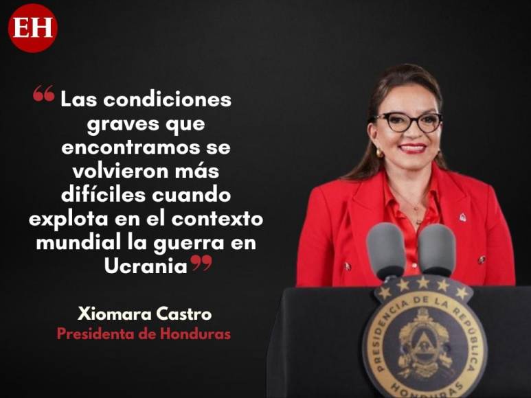 Las mejores frases del Informe de Primeros 100 Días de Gobierno de Xiomara Castro