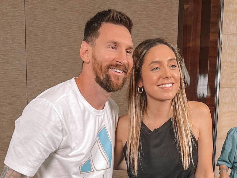 ¿Quién es Sofi Martínez, la periodista que habría coqueteado con Messi?