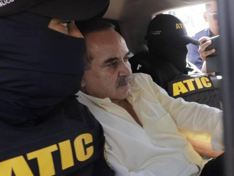 Así llegaron a los juzgados Arturo “Tuky” Bendaña y otros acusados de millonario fraude