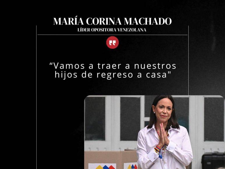 “Estamos haciendo historia”: Frases de María Corina Machado tras elecciones