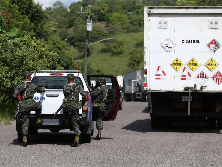 Filas de transporte de carga en fronteras por exigencia de visa