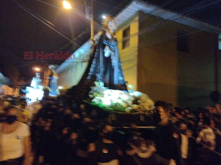 Solemnidad y fervor del Santo Entierro en la ciudad de Comayagua