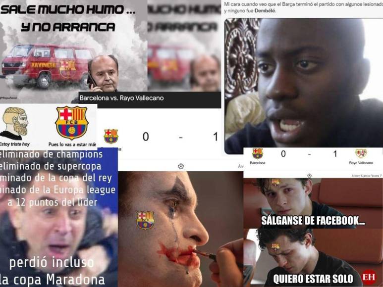 Xavineta: Los memes que dejó la derrota del Barcelona ante el Rayo Vallecano