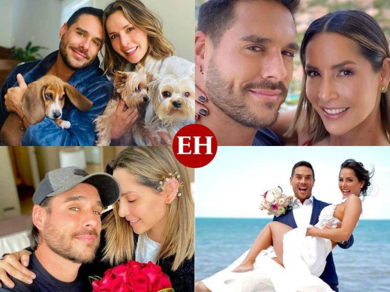 Cuatro bodas, tres perros y una repentina ruptura: La historia de amor de Carmen Villalobos y Sebastián Caicedo