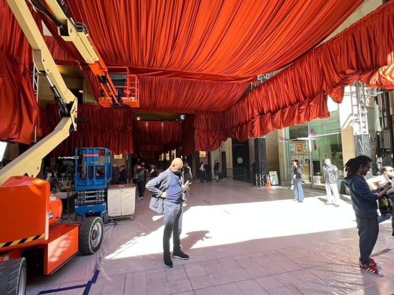 Así se prepara el teatro Dolby para los premios Oscar