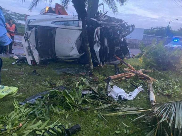 André Lobo, el presunto conductor del vehículo en accidente del anillo periférico