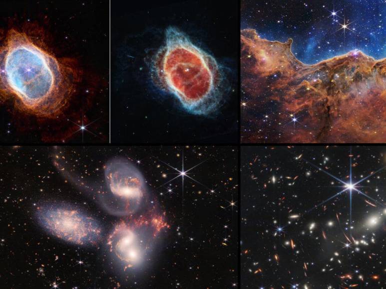 Galaxias chocando, nebulosas y exoplanetas: las primeras galaxias formadas tras el Big Bang