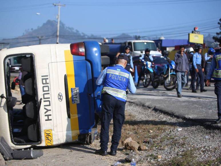 “Pensé en mis hijos”: Drama de pasajeros heridos tras accidente de rapiditos en la CA-5