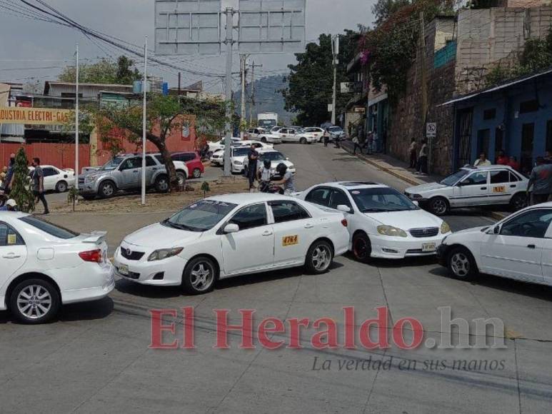 Las 25 imágenes que dejó el paro de transporte en Honduras