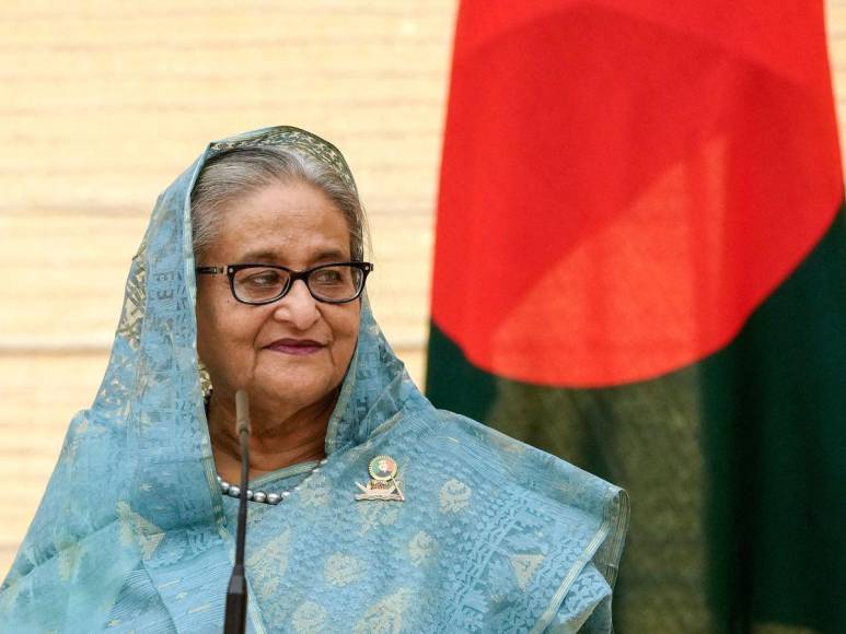 Sheikh Hasina, primera ministra de Bangladesh derrocada tras protesta