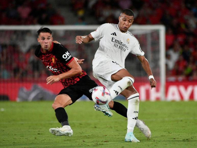 ¡Se le negó el gol! El partido de Mbappé en su debut en La Liga con el Real Madrid