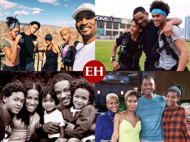 Poliamor, diversidad y drogadicciones: la atípica familia de Will Smith