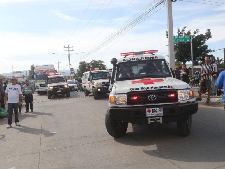 Hermetismo, angustia de familiares y fuerte resguardo militar: las imágenes que dejó la reyerta en cárcel de Comayagua