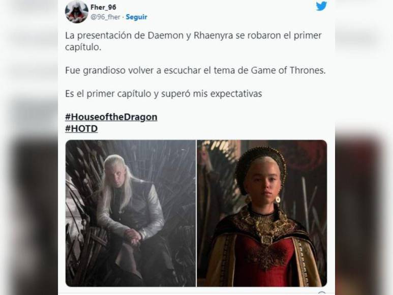 Los mejores memes que dejó el estreno de La casa del dragón