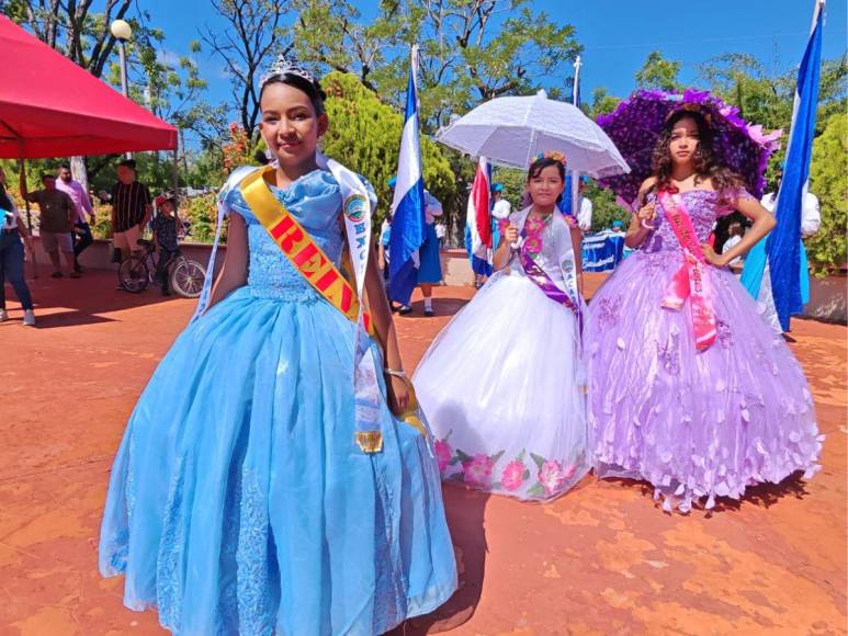 Fervor y brillo: Estudiantes de Valle celebran la Independencia de Honduras