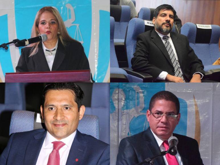 Nómina final: rostros de los cinco candidatos a fiscal general