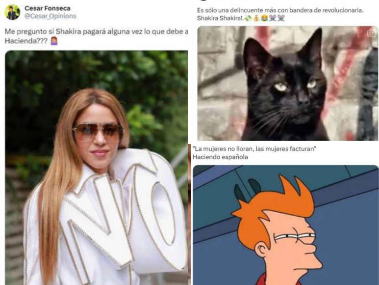 España acusa a Shakira de fraude y los internautas llenan de memes las redes