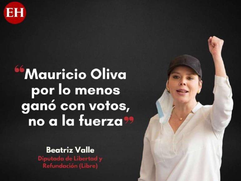 Las polémicas frases de Beatriz Valle en su regreso al Congreso Nacional