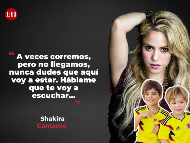 Las frases de “Acróstico”, la canción de Shakira dedicada a Milan y Sasha