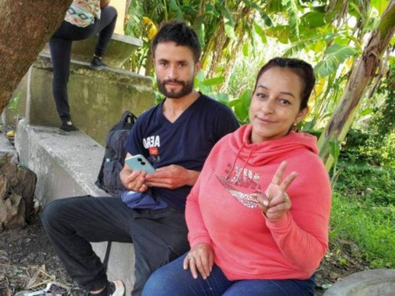 Carmen y Francisco, hondureños que murieron ahogados en el Río Bravo